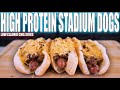 BODYBUILDING CHILI CHEESE DOGS | High Protein Low Calorie Anabolic Stadium Style Recipe