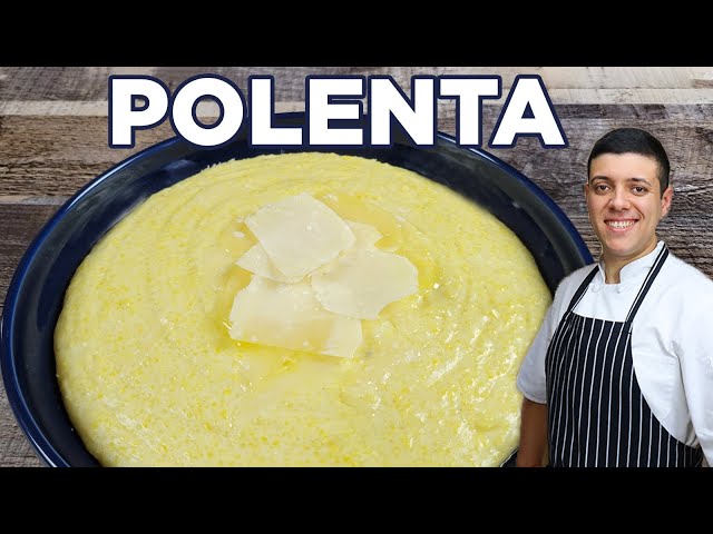 Perfect Italian Creamy Polenta | Recipe by Lounging with Lenny class=