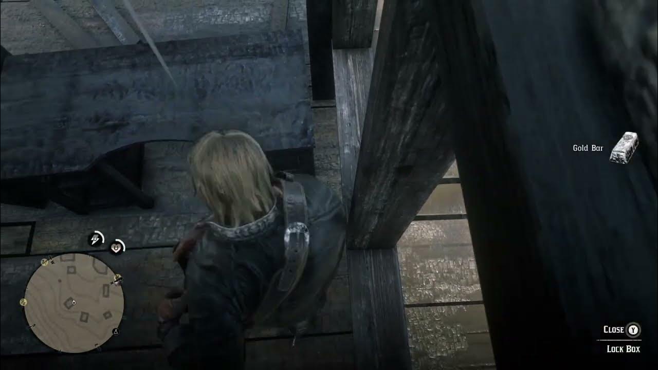 RDR2 limpany gold bar location YouTube