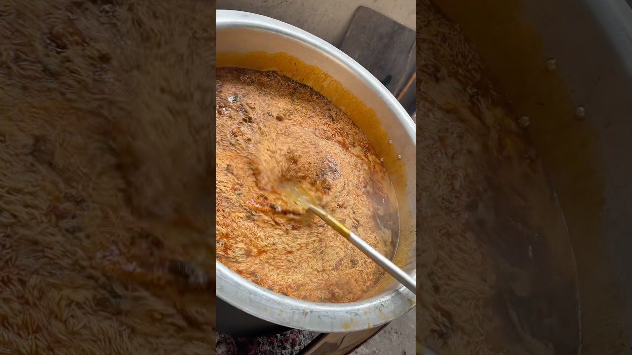 Biryani Dum process 🔥