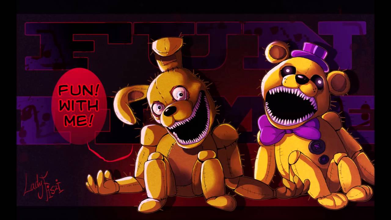 FNAF 4 Nightmare Animatronics Poster for Sale by ladyfiszi