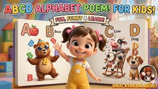 ABC Alphabet Poem for Kids (Learn Letters Fast) @nalayakbalak007 😁