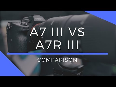 Sony A7R III vs A7 III Comparison