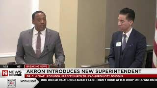 Akron Public Schools introduces their new superintendent