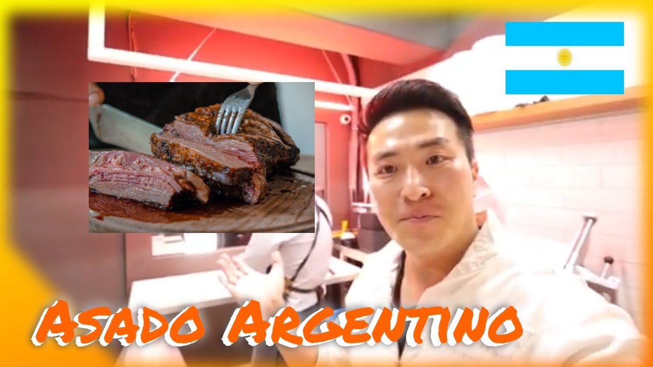 Coreanos prueban el asado argentino | HOCA Vlogs 1
