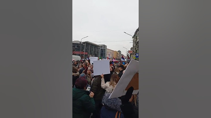 NAROD OKUPIRAO PLATO U JAGODINI GDE VEČERAS SEKTA HOĆE DA ORGANIZUJE KONTRA MITING...