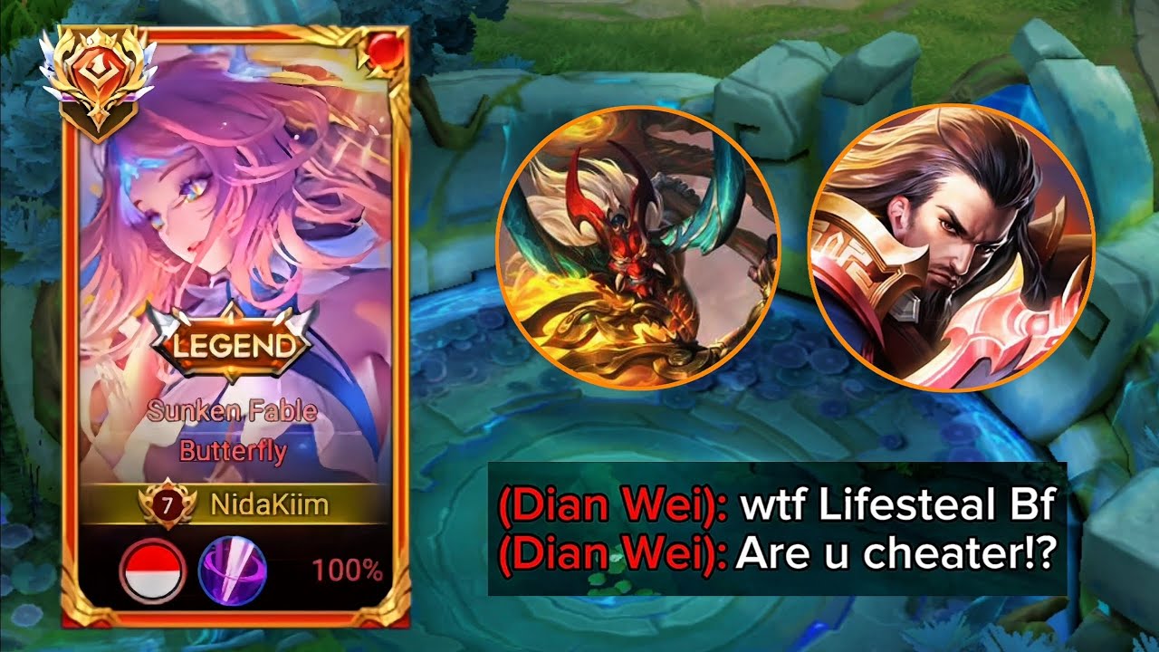 HOW TO EASILY DESTROY META DIAN & FATIH USING BUTTERFLY IN THE HIGH RANK! | NEW BEST GUIDE - HOK