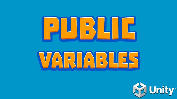 Unity How to Use PUBLIC Variables