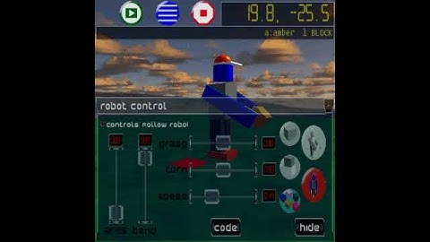 robot command - demo with sound