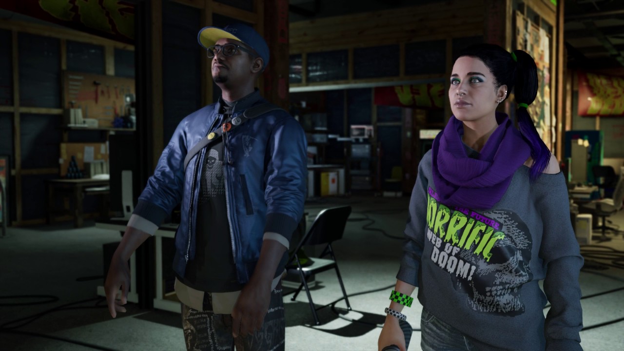 Watch Dogs 2 - Dedsec Hq: Marcus Holloway & Sitara Dhawan 