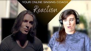 FIRST TIME Hearing Geoff Castellucci   Sound of Silence  Vocal Coach Reaction & Analysis