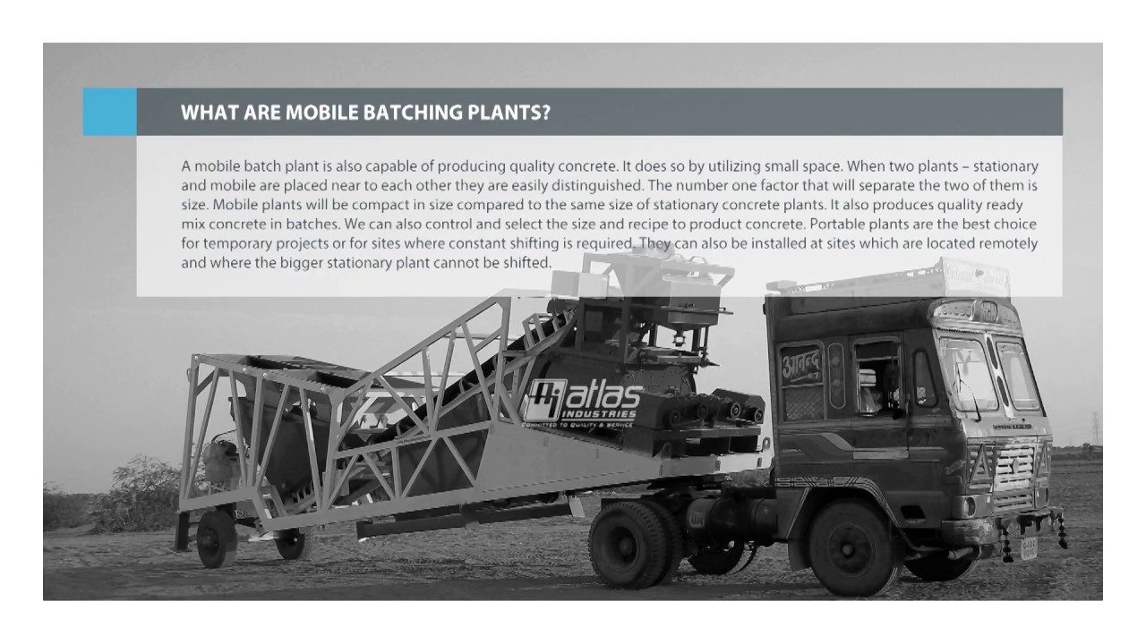 STATIONARY VS MOBILE CONCRETE PLANTS YouTube STATIONARY VS MOBILE CONCRETE PLANTS YouTube