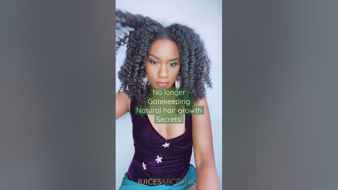 Grow your hair now with juices and botanics haircare system www