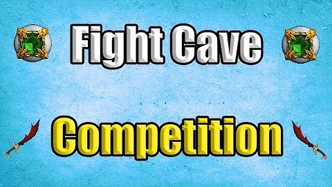 Shift-Click Drop Update + Fight Cave Competition OSRS