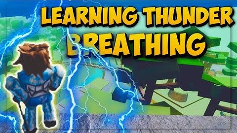 [Demon Slayer RPG 2] Mastering Thunder Breathing In One Video...