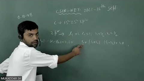 𝐐𝟒𝟖 | 𝐂𝐒𝐈𝐑-𝐍𝐄𝐓 𝟐𝟎𝟐𝟐 |𝟏𝟔𝐭𝐡 𝐒𝐞𝐩𝐭𝐞𝐦𝐛𝐞𝐫 | 𝐀𝐭𝐨𝐦𝐢𝐜 & 𝐌𝐨𝐥𝐞𝐜𝐮𝐥𝐚𝐫 𝐏𝐡𝐲𝐬𝐢𝐜𝐬 | 𝐋-𝐒 𝐂𝐨𝐮𝐩𝐥𝐢𝐧𝐠 | 𝐌𝐮𝐤𝐚𝐝𝐝𝐚𝐫 𝐒𝐊