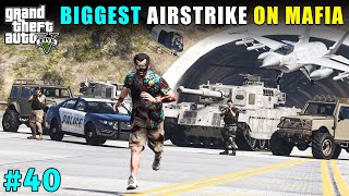 Biggest Airstrike Attack On Merryweather Gta V Gameplay 