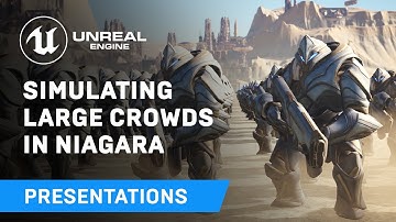 Simulating Large Crowds In Niagara | Unreal Engine