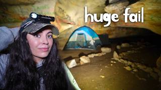 Underground Cave Camping in Expansive Wild Cave System