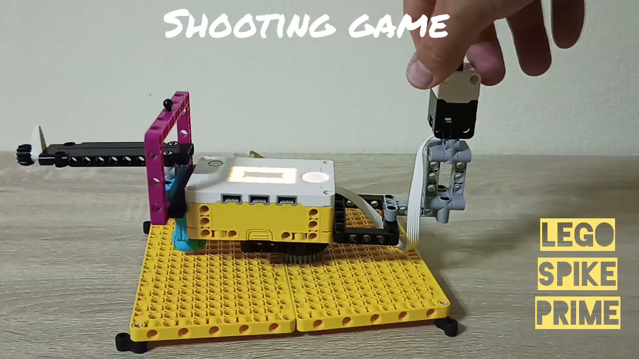 Lego SPIKE Prime - Shooting game