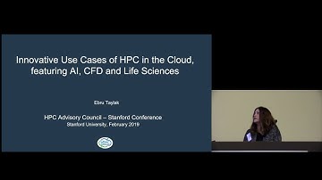 Innovative Use of HPC in the Cloud for AI, CFD & LifeScience