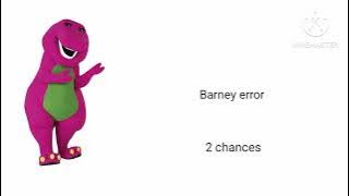 Barney error tablet edition game