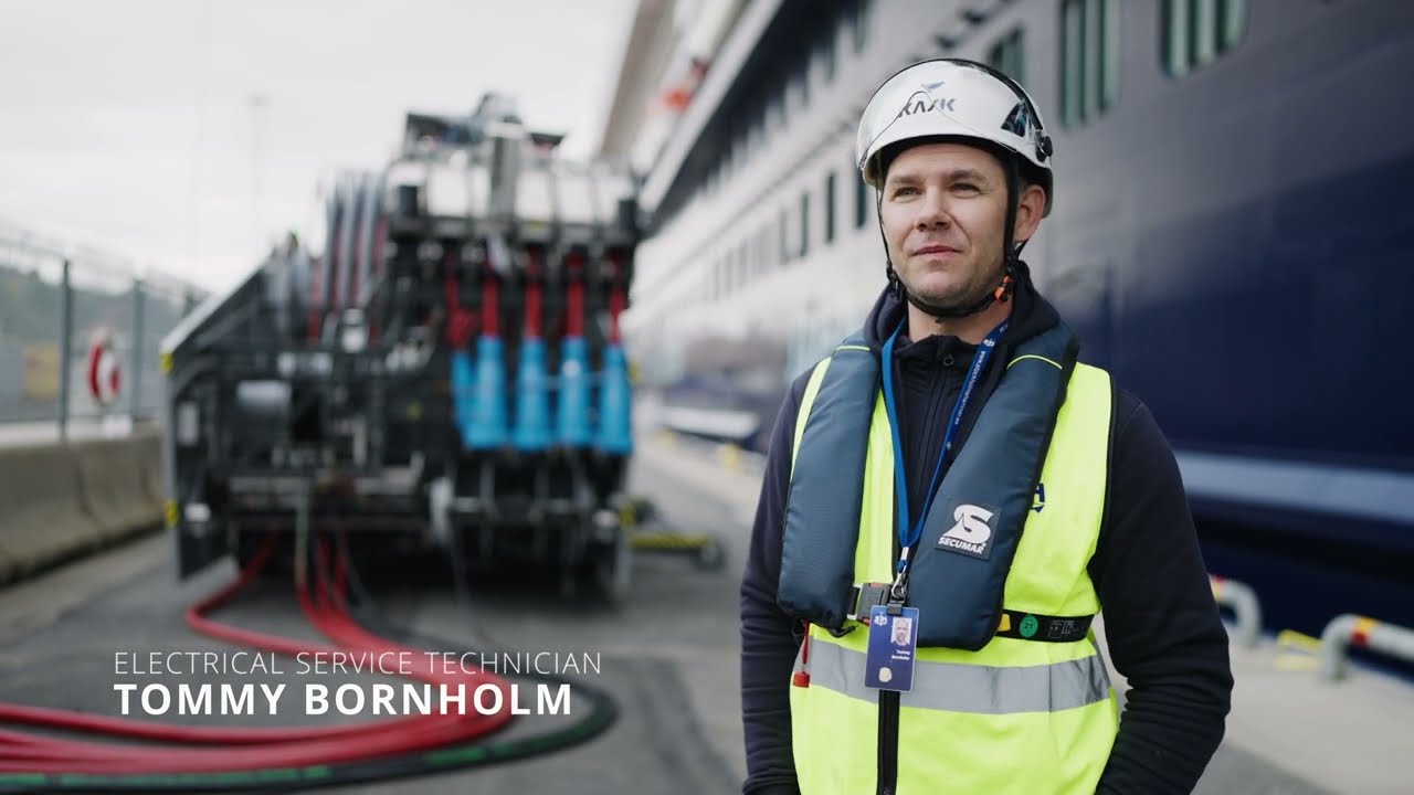 Cruise shore power operation at the Ports of Stockholm