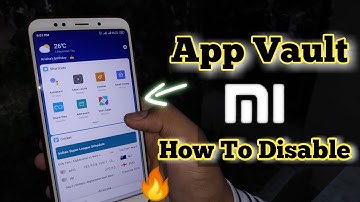 🔥 How To Disable App Vault in Mi Phones?? || Mi के Phone में App Vault को कैसे बंद करें??