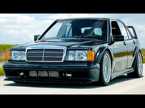 1 Hour Mercedes 190E Evo Ll 2JZ Swap On Vossen Wheels Pure Sound ASMR 