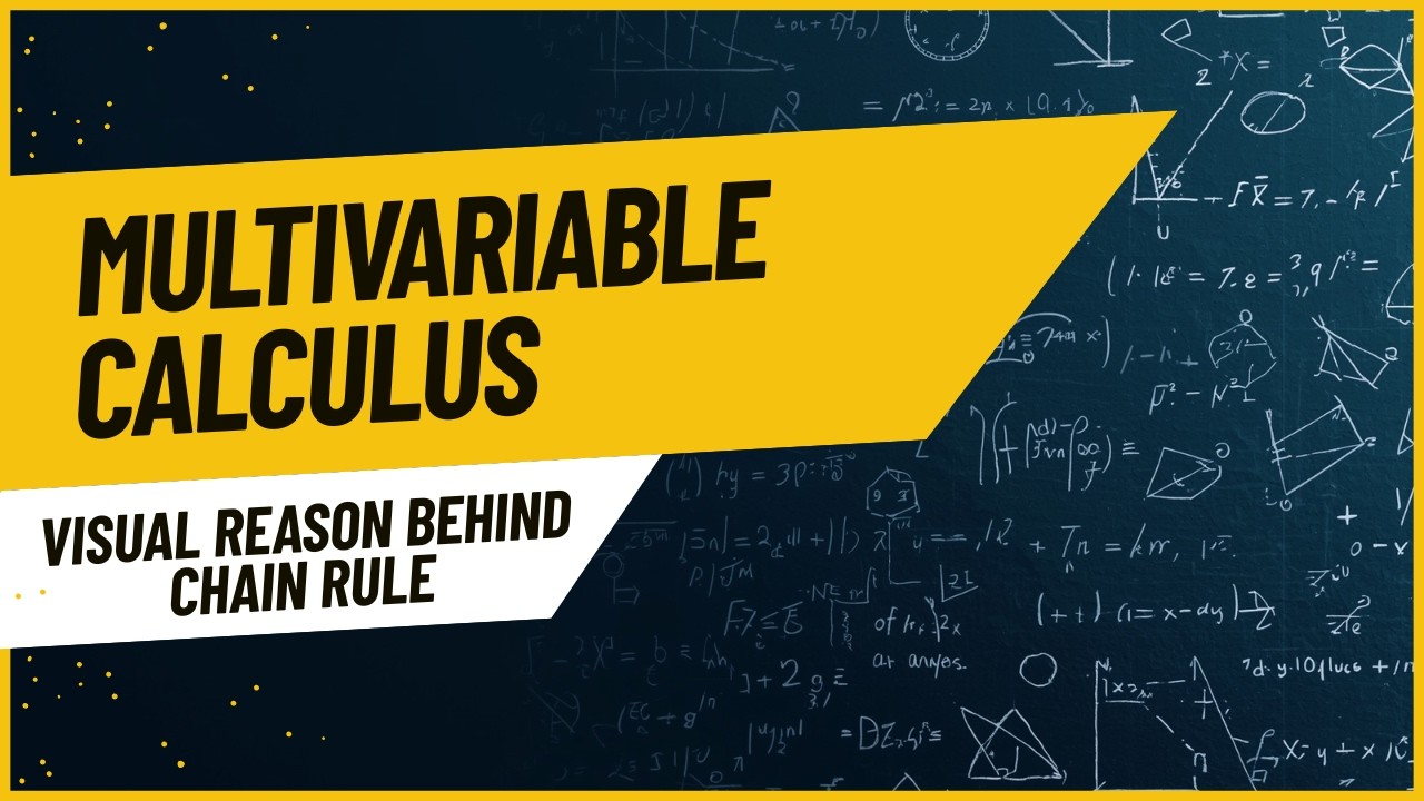 Visual Explanation of Chain Rule for Multivariable Functions || 14.4.1 ...