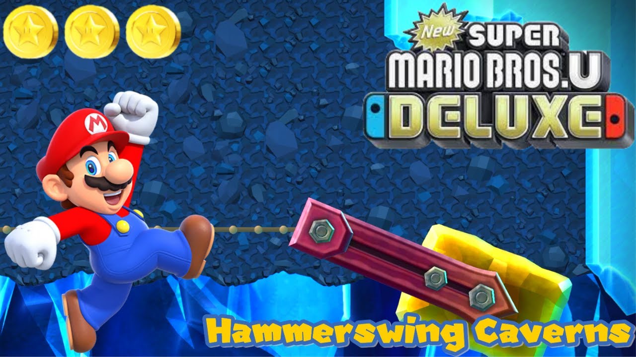 New Super Mario Bros. U Deluxe Superstar Road 4 Hammerswing