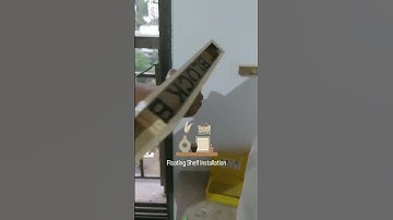 Floating Shelf Installation #home #design #decoration #floating #shelving #shorts #interiordesign