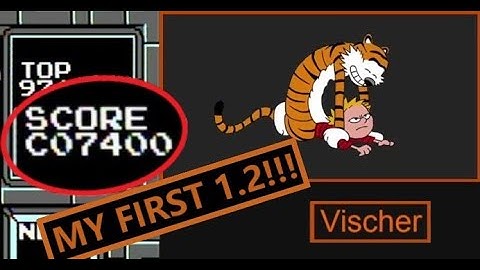 My First 1.2! NES Tetris PB - 1,207,400