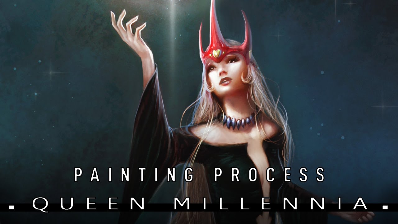 Making Of Fanart Queen Millennia Youtube Making Of Fanart Queen Millennia Youtube