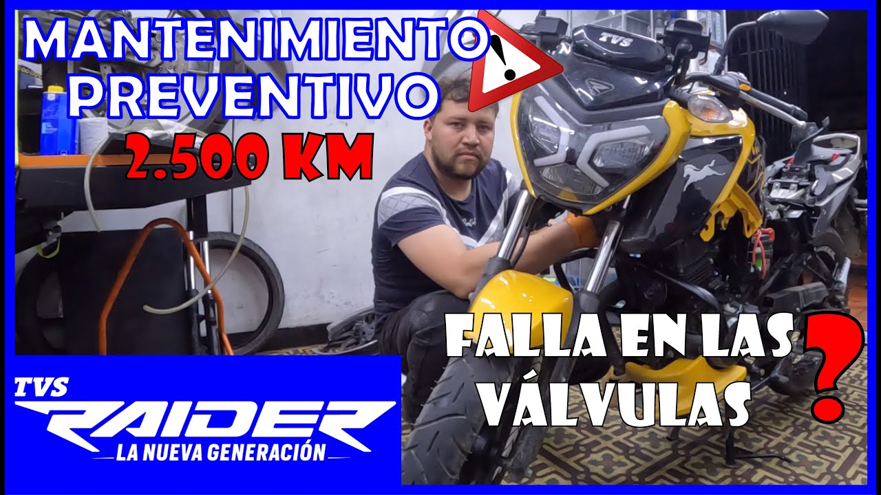 Mantenimiento Básico || TVS Raider 125 || @locoporlasmotos