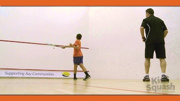 Kiwi Squash Big Nix Lesson 3 - Technique: Volleying