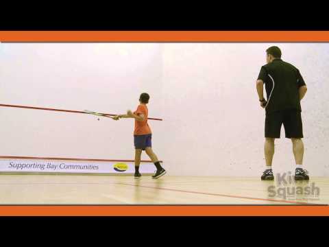 Kiwi Squash Big Nix Lesson 3 - Technique: Volleying