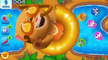 Talking Tom Pool Puzzle Game Level 104