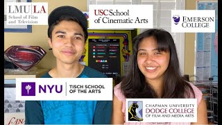 How My Sister Got Into Film School - USC, NYU, Chapman Dodge, LMU | Test Scores, Films, Portfolios