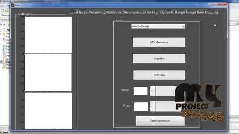 Final Year Projects | Local Edge-Preserving Multiscale Decomposition for High Dynamic