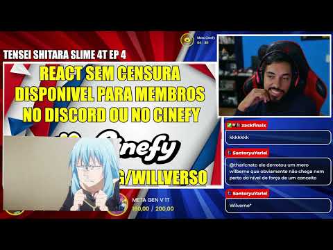 | TENSEI SHITARA SLIME EPISODIO 4 TEMPORADA 4 REACT