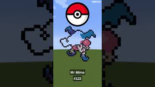 Mr. Mime Pixel Art (122)!