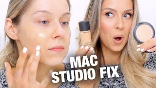 MAC Studio Fix Fluid + Powder Foundations Review