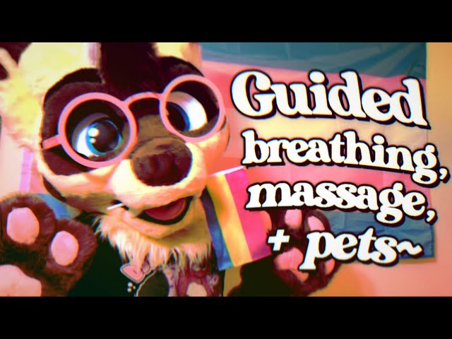 Furry ASMR | Guided breathing, pets, mic blowing sounds, and more! (May patron requests)
