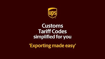 How to find your Export Tariff Code easily