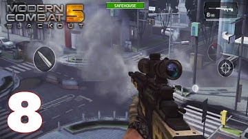 [Part 8] Modern Combat 5 : Blackout ll Android/IOS ll Walkthrough - Complete Game - Skip Demo