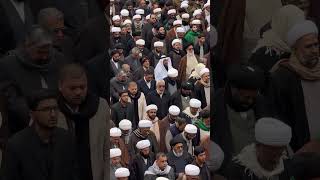 تشييع مهيب للسيد هادي السيستاني إلى مثواه الأخير داخل الصحن الحيدري الشريف