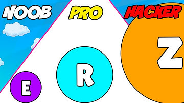 A-Z Run - NOOB vs PRO vs HACKER