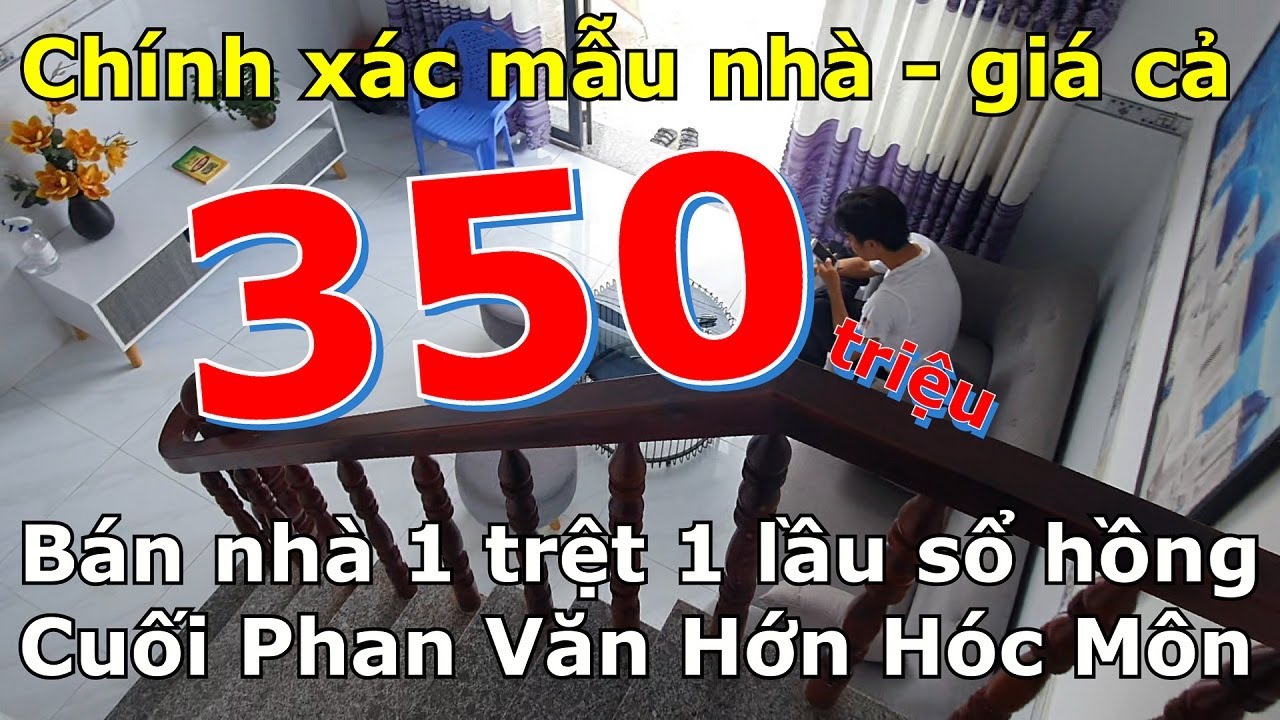 Bán nhà Hóc Môn 350 triệu Cuối đường Phan Văn Hớn I Nhà đất Hóc Môn 2021