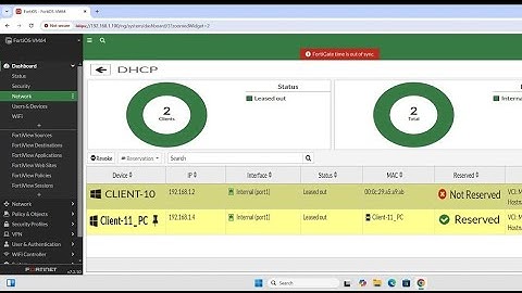 How to Configure DHCP Server Reservations and Exclude IP Addresses in FortiGate Firewall